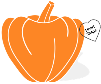 Heart-Shaped Pumpkin