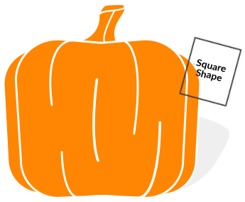 Square-Shaped Pumpkin