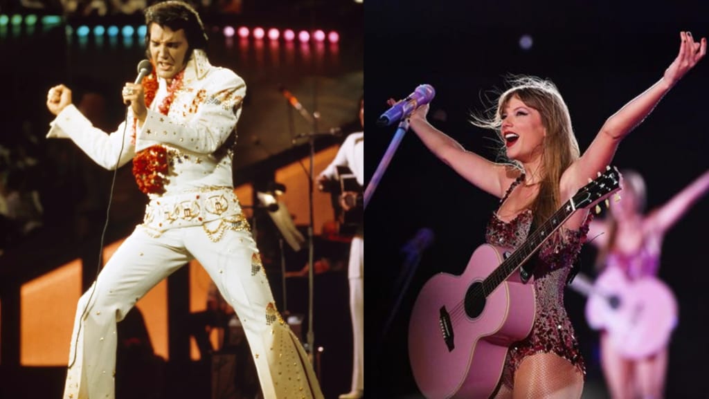 Taylor Swift Passes Elvis For Most Weeks Ever At No. 1 On Album Charts