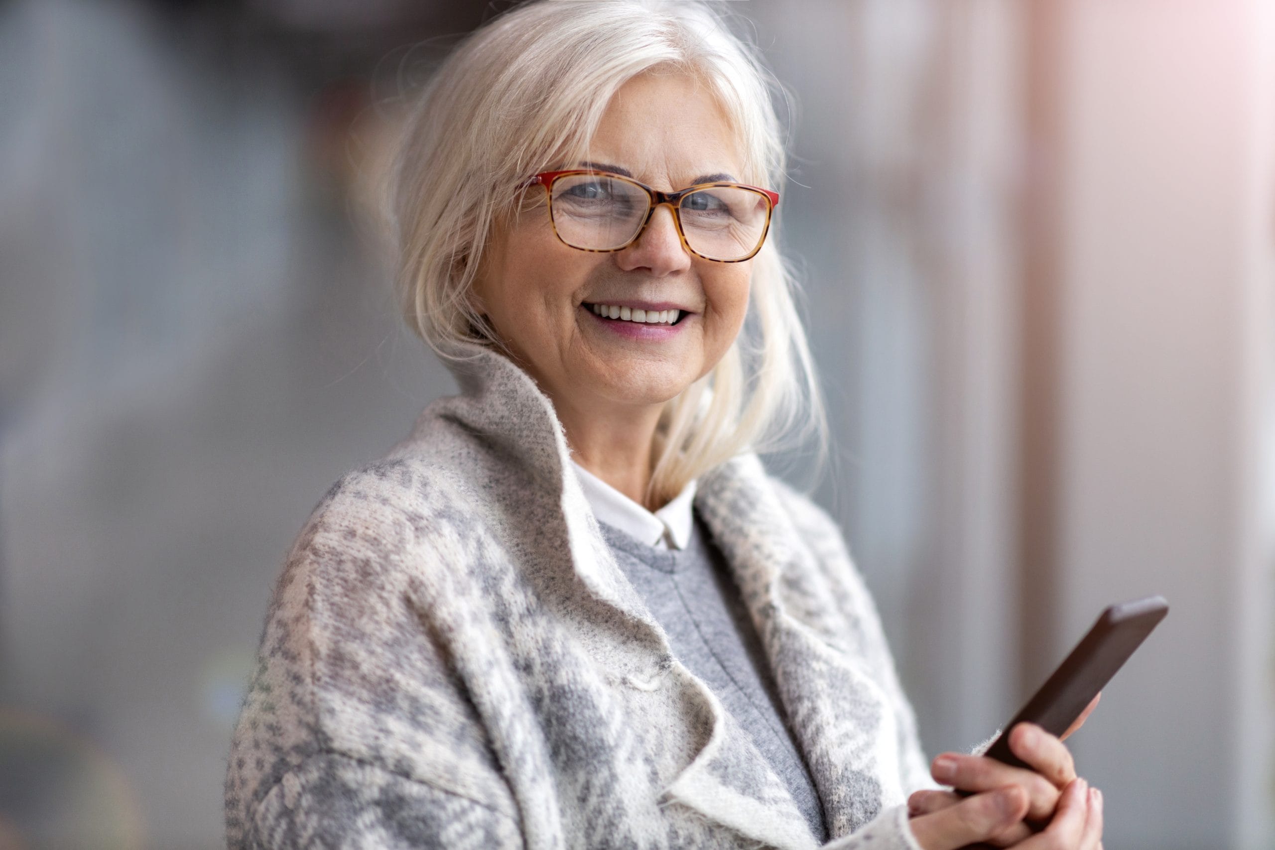 Glasses orders for older ladies